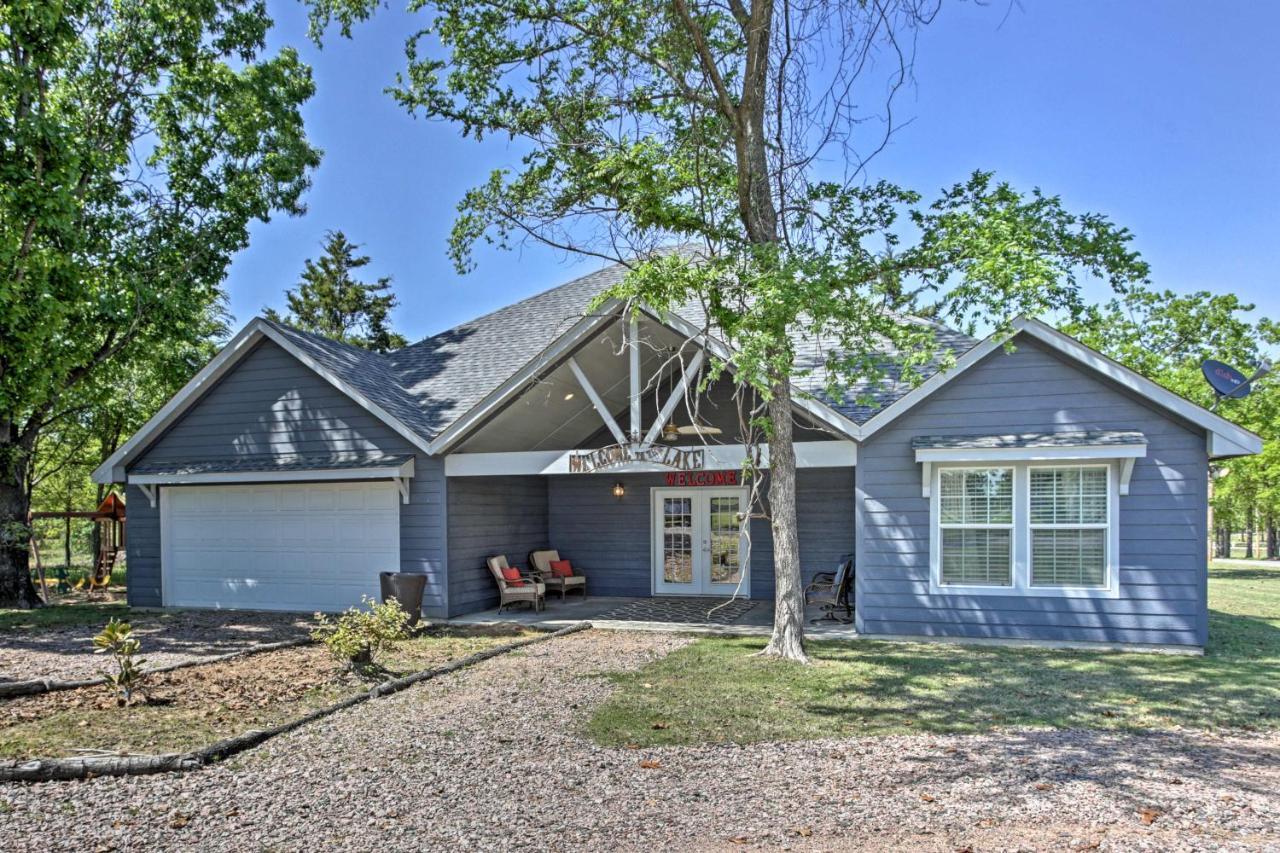 Modern Retreat With Gas Grill - Walk To Lake Texoma! Kingston Eksteriør bilde