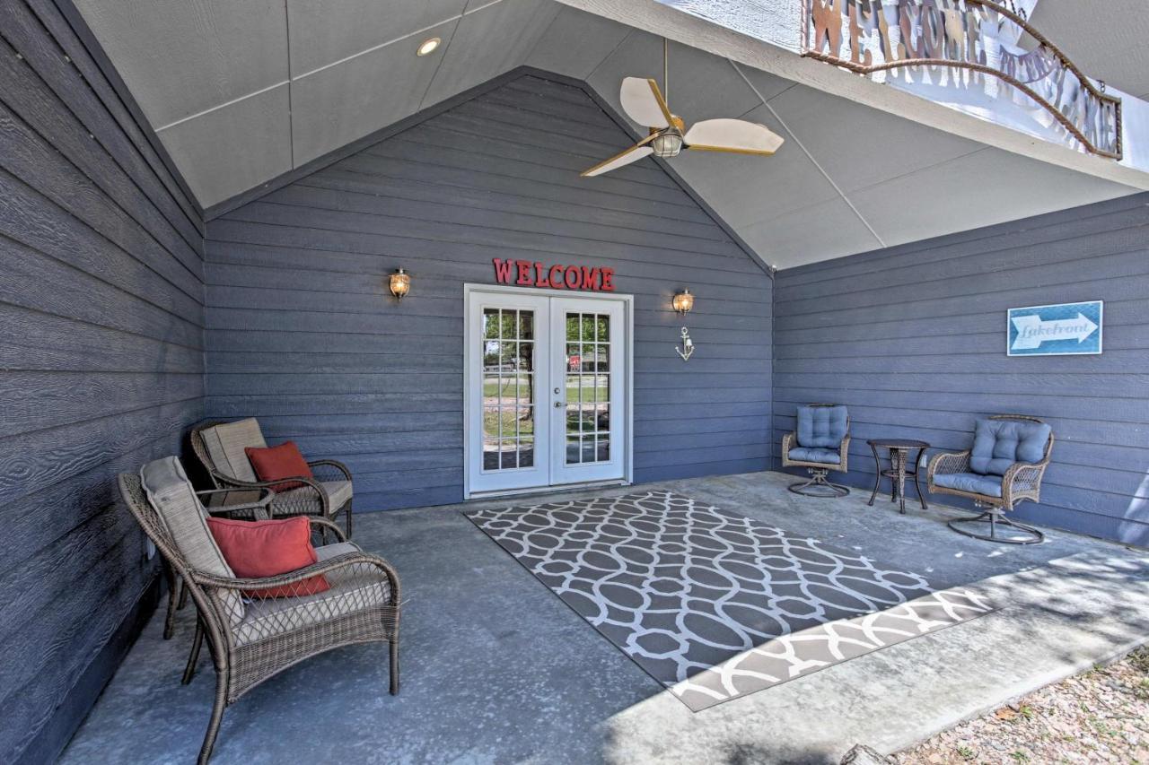 Modern Retreat With Gas Grill - Walk To Lake Texoma! Kingston Eksteriør bilde